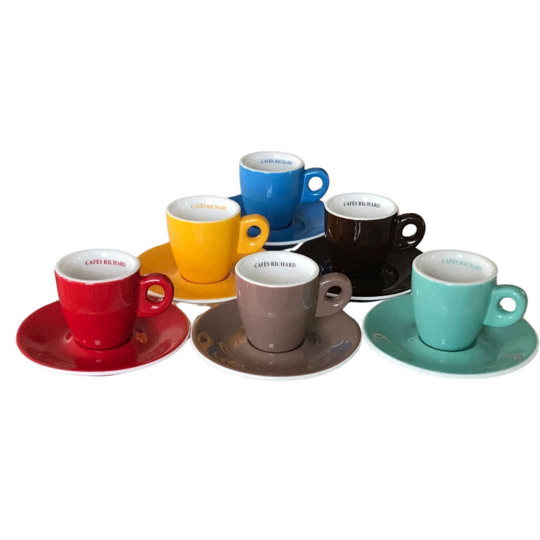 Cafes Richard Barista Espresso Cups (Set of 6)