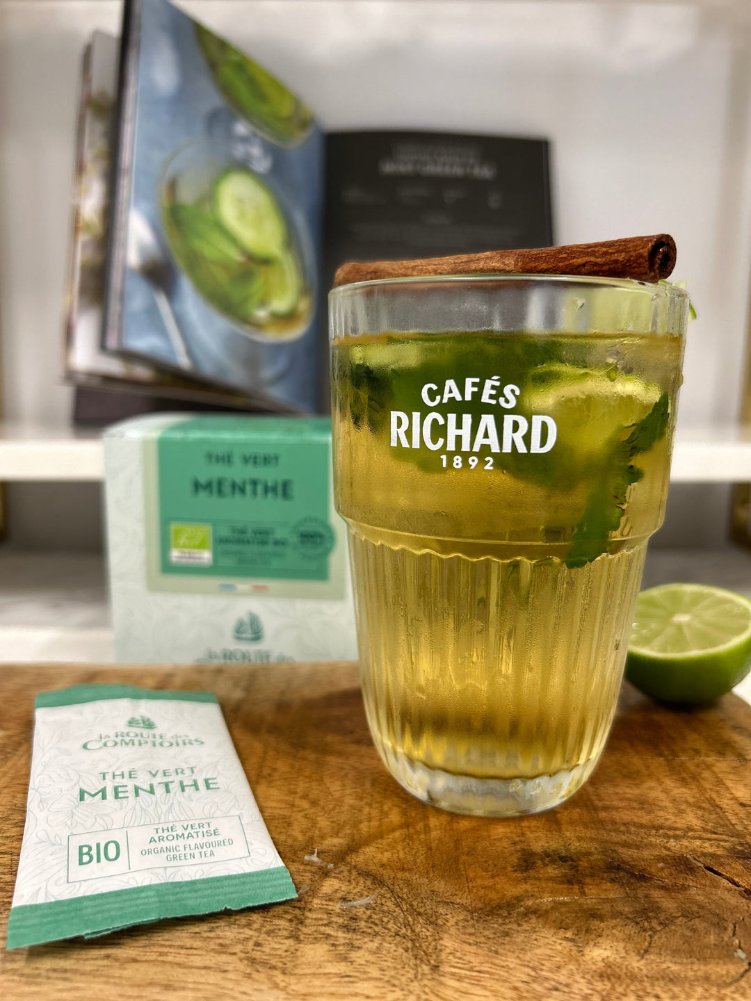 Tea Mocktail: Green Mint