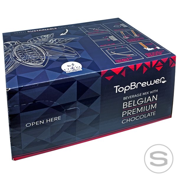 TopBrewer : Belgian Liquid Hot Chocolate (Case of 4 x 3L Bag-in-Box)