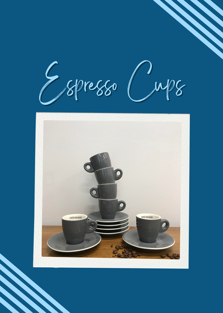 Grey Espresso Cups