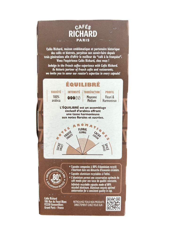 Equilibre Nespresso® Compatible Capsules