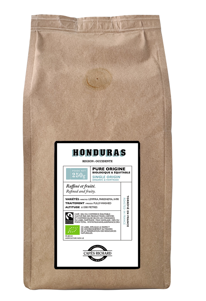 Organic Honduras Whole Bean 8.8 oz