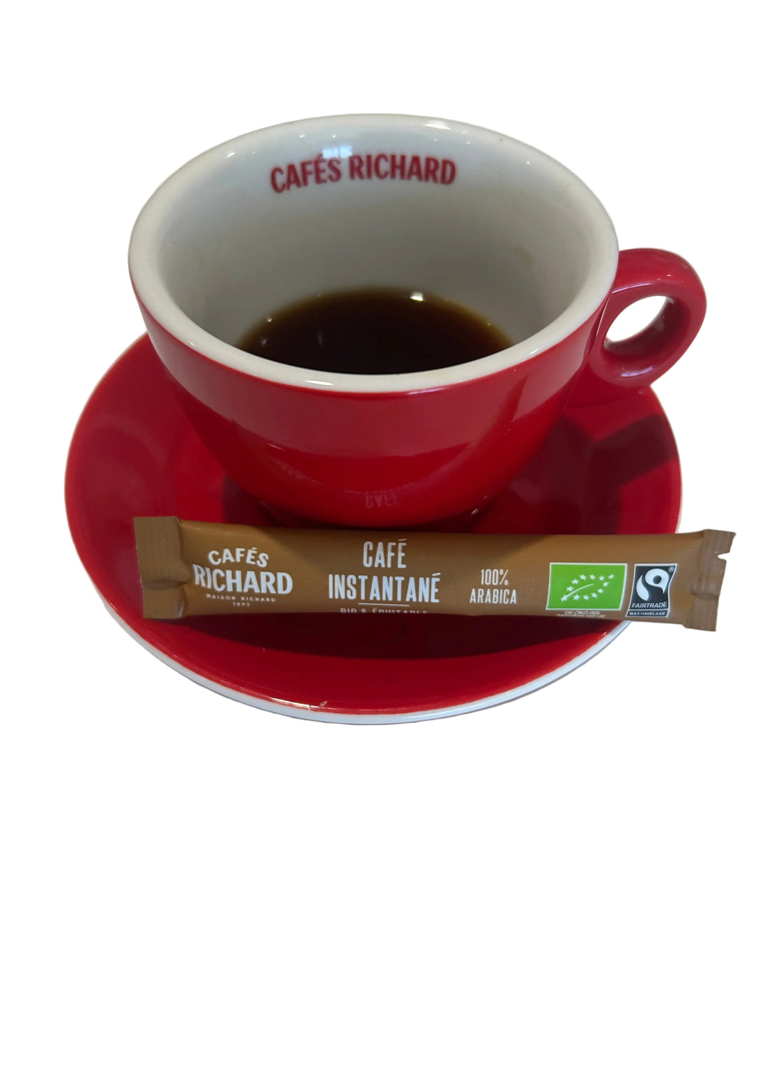 Cafes Richard Instant Coffee Packs, 100% Arabica, Organic, Fair Trade, 20 sticks (NEW Packaging)