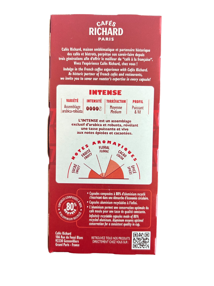 Intense Nespresso® Compatible Capsules