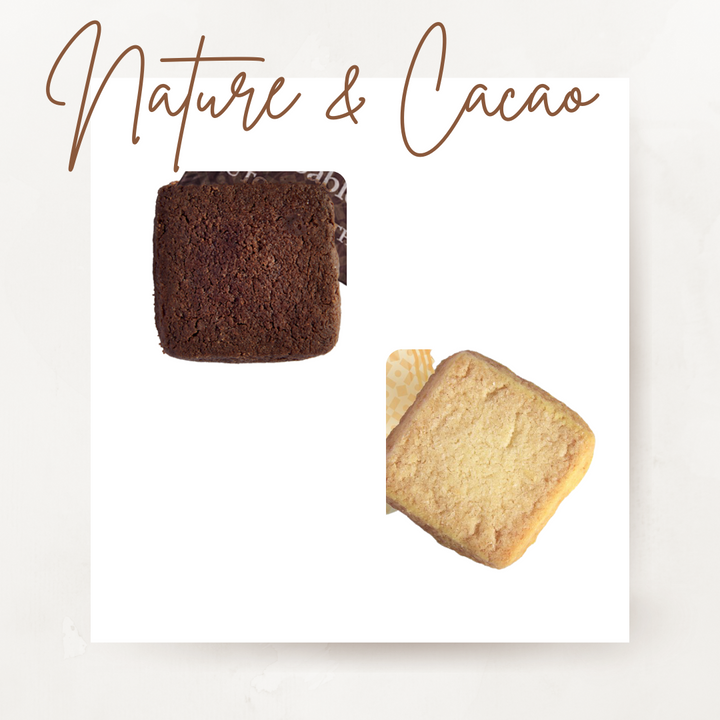 Butter & Cocoa Shortbread Cookies (200 cookies)