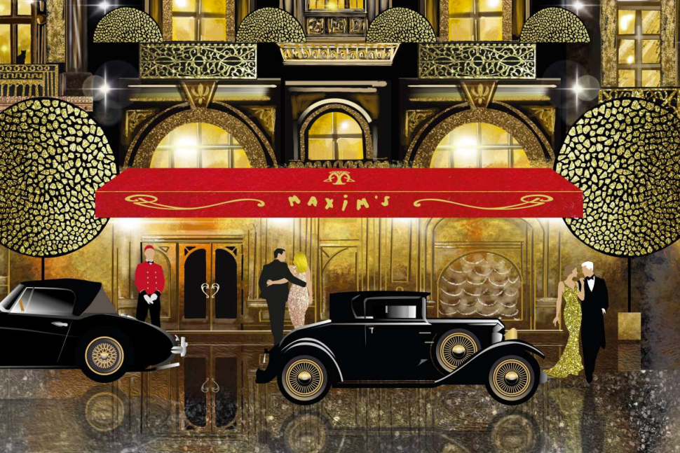 Maxim's De Paris  Gift-box "paris est une fête"