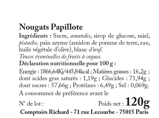 Nougat with Almond and Honey