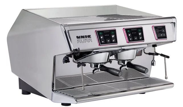 Espresso Machine:  Unic Aura 2-Group
