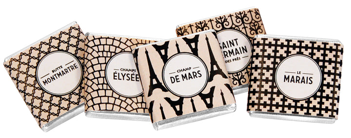 Ville de Paris: Dark Chocolate Squares (200 chocolates)