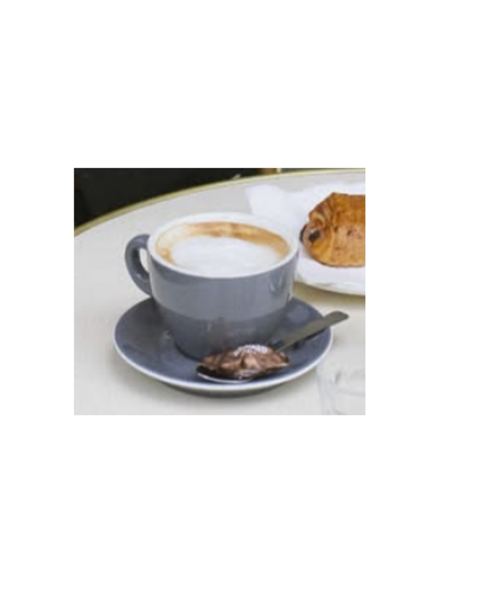 Grey Cappuccino Cups