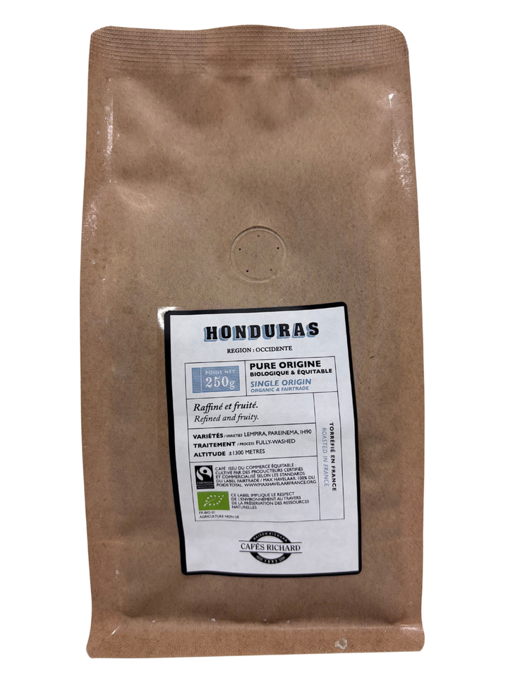 Organic Honduras Whole Bean 8.8 oz