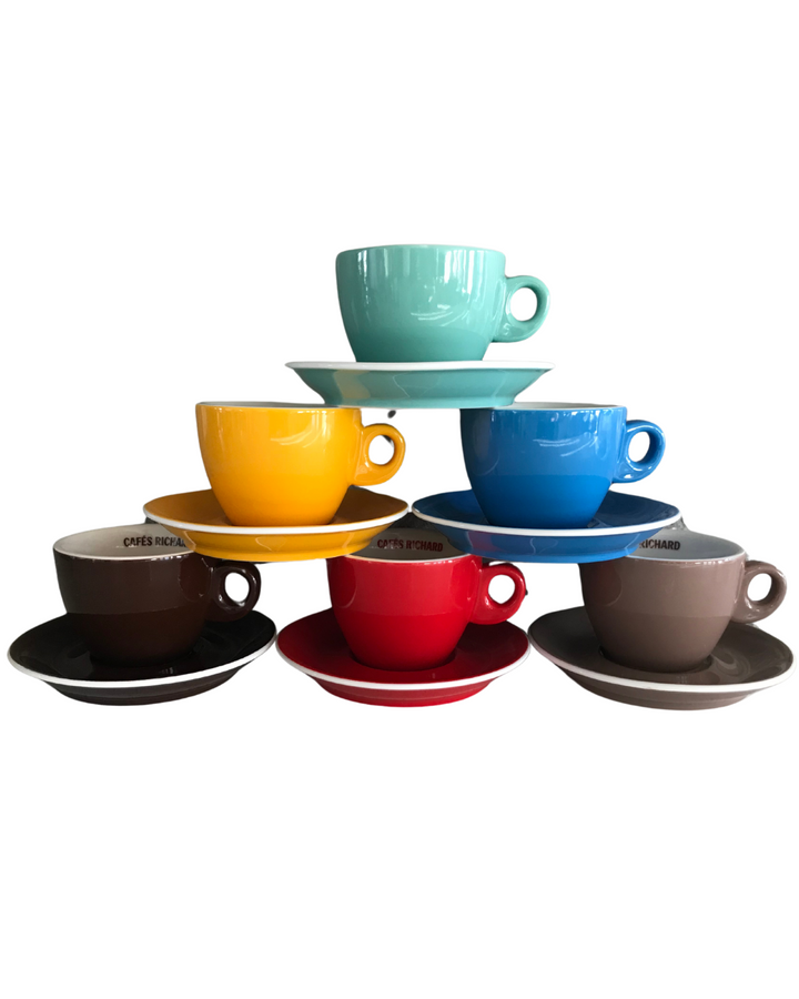 "New Style" Cafes Richard Double Espresso Cups (Set of 6)