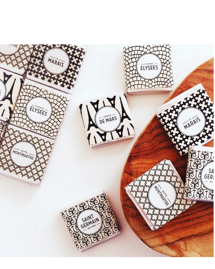 Ville de Paris: Dark Chocolate Squares