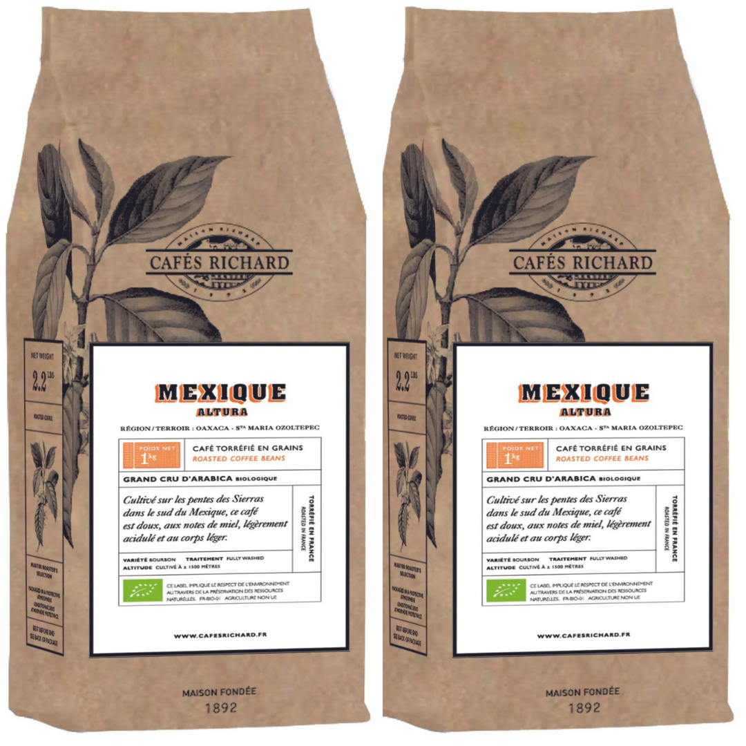 Organic Mexique Pure Origin Whole Bean