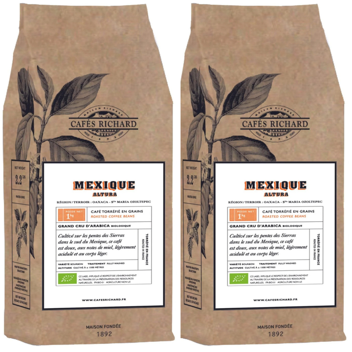 Organic Mexique Pure Origin Whole Bean
