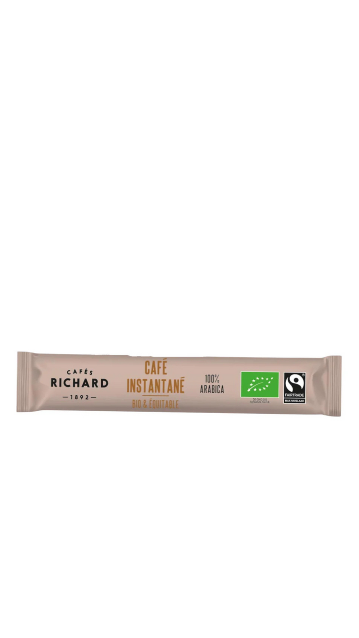 Cafes Richard Instant Coffee Packs, Organic + Fair Trade, 20 packets