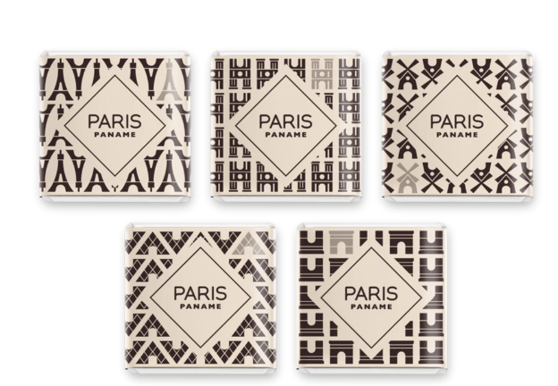 Paris Dark Chocolate Squares