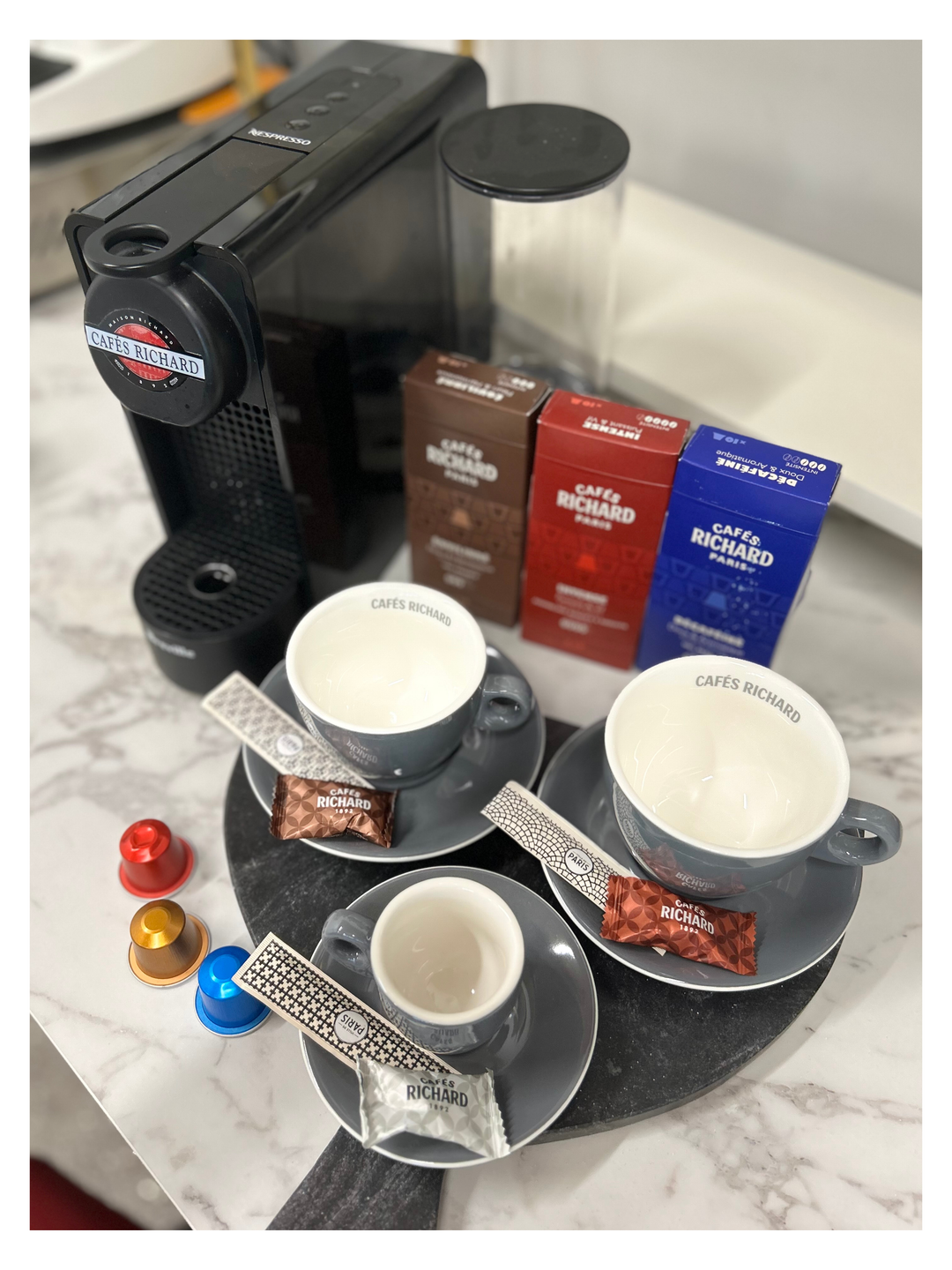 Grey Espresso Cups (Set of 6)