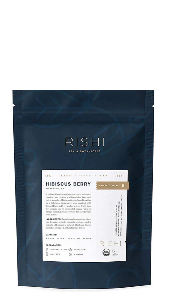 Rishi: Hibiscus Berry Loose Leaf Herbal (Organic) - 1 Pound