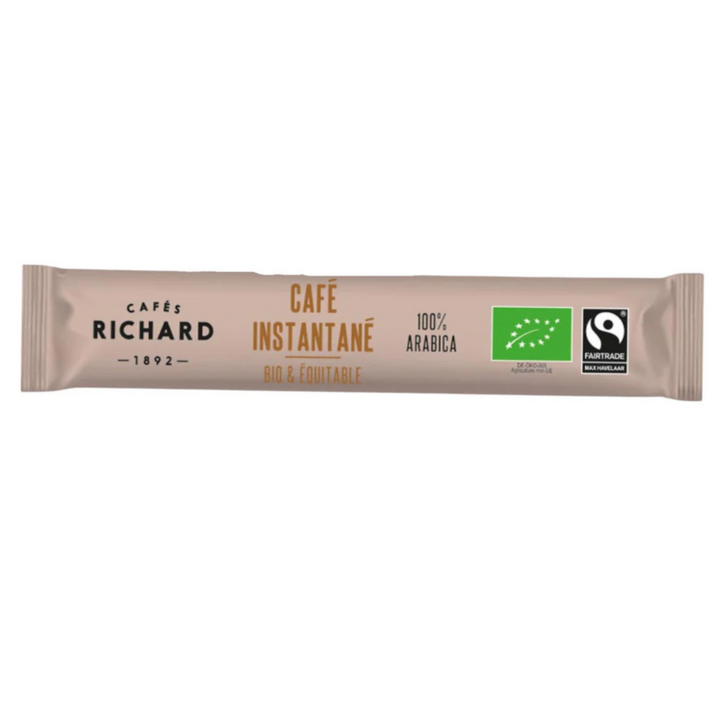 Cafes Richard Instant Coffee Packs, Organic + Fair Trade, 20 packets