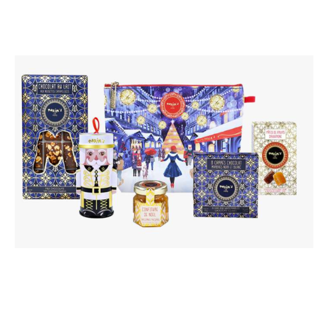 Zippered pouch "un noËl à paris"