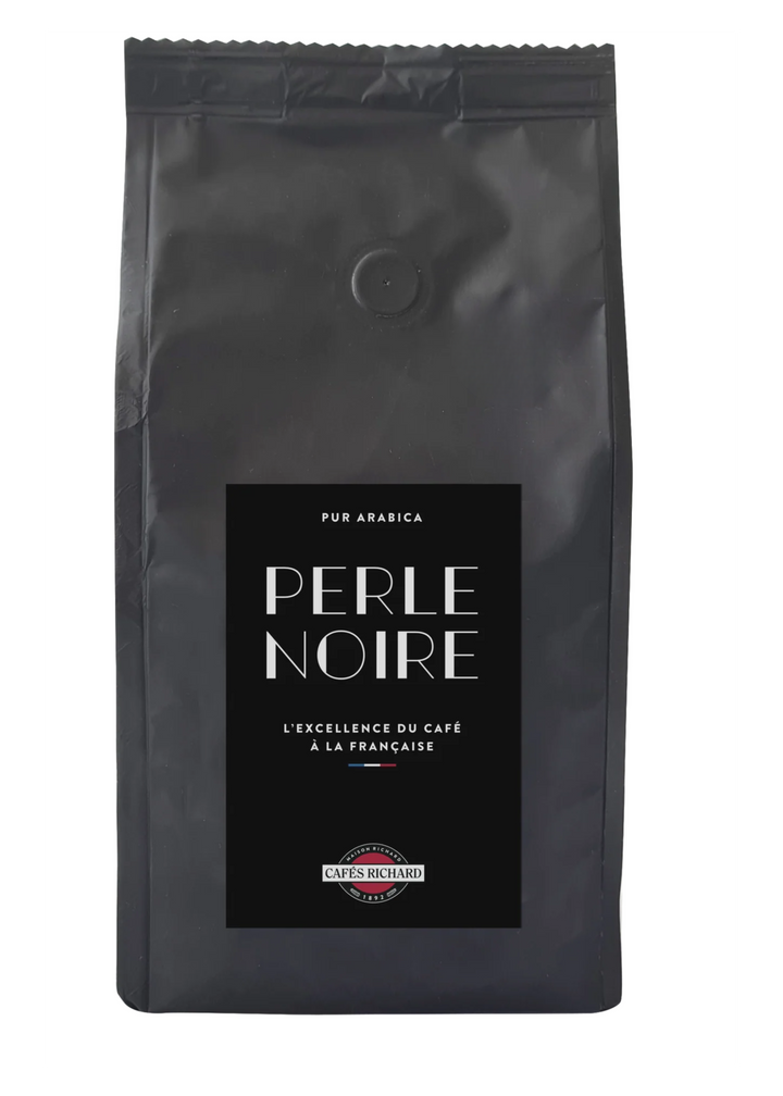 Gift Set: Cappuccino Cups, Tote Bag, Perle Noire &amp; Rouge Richard