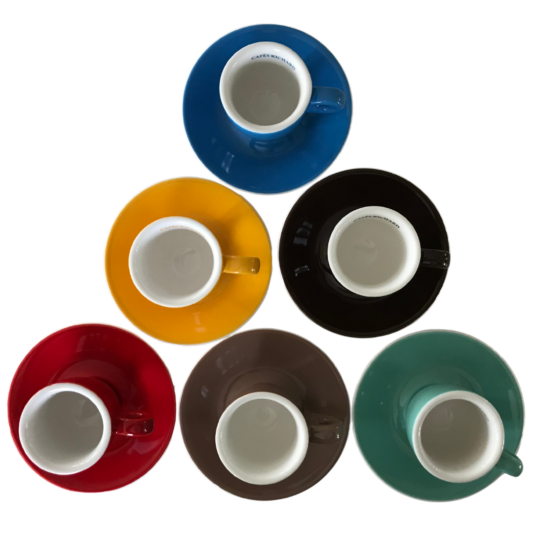 Cafes Richard Barista Espresso Cups (Set of 6)