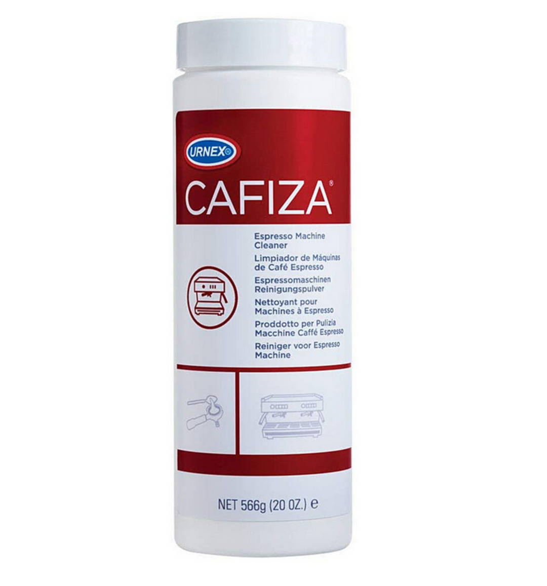 Cafiza Powder 20oz jar:  Urnex cleaning product for espresso machines