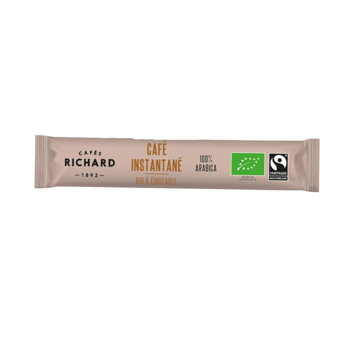 Cafes Richard Instant Coffee, Organic + Fair Trade, 200 packets