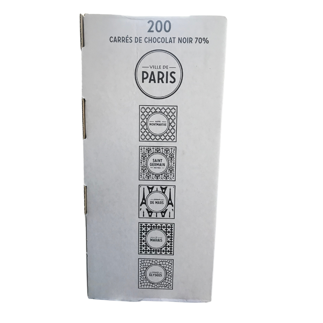 Ville de Paris: Dark Chocolate Squares