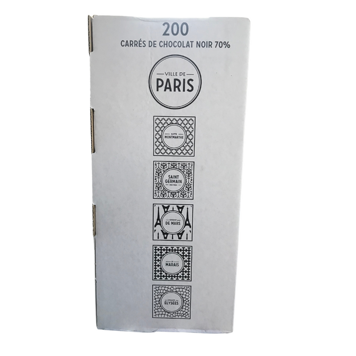 Ville de Paris: Dark Chocolate Squares