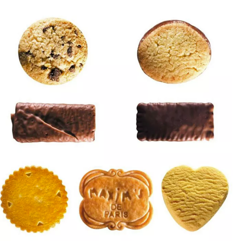 Maxim's De Paris Tin Box Fine Butter Cookie Assortment, 32 Piece