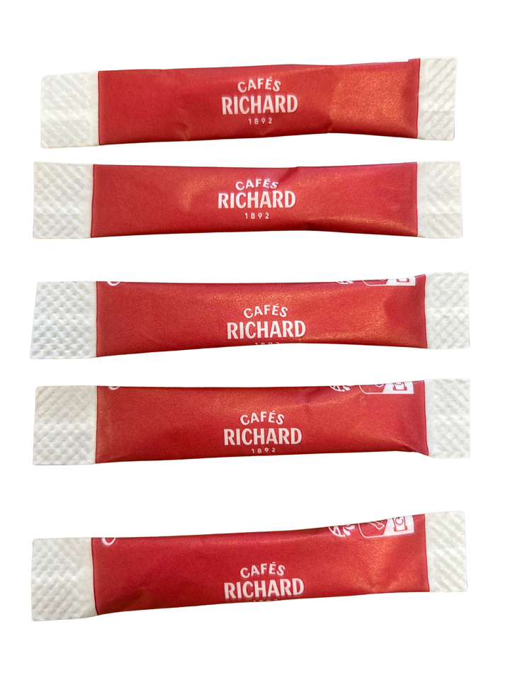 Cafes Richard White Sugar Sticks (750 sticks)