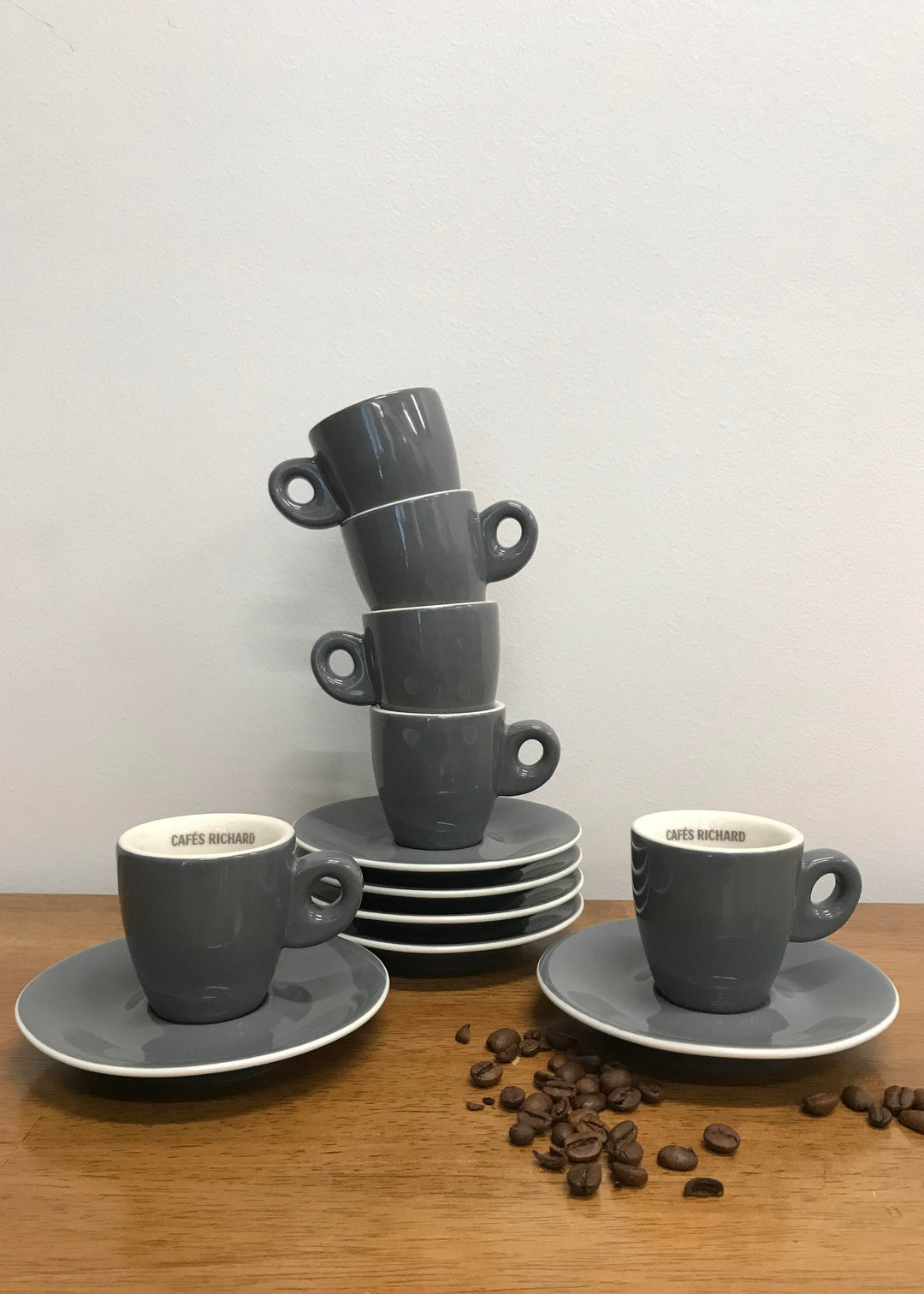 Grey Espresso Cups (Set of 6)