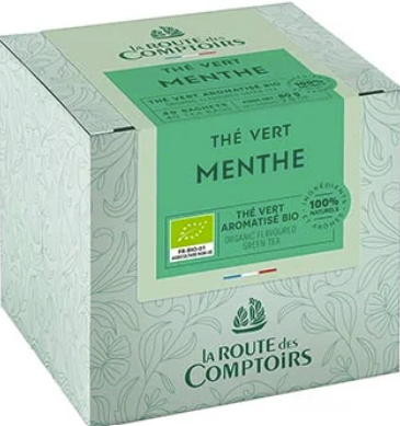 Organic Green Mint (The Vert Menthe) Green Tea
