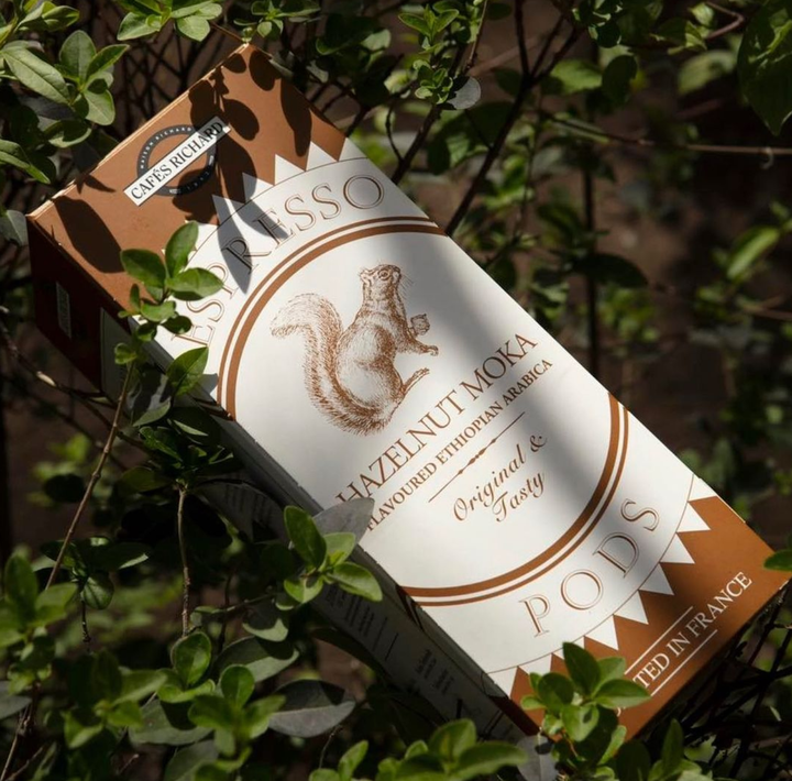 Moka Noisette Hazelnut Pods (25 ESE Pods)