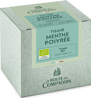Organic Peppermint (Menthe Poivree) Herbal Tea