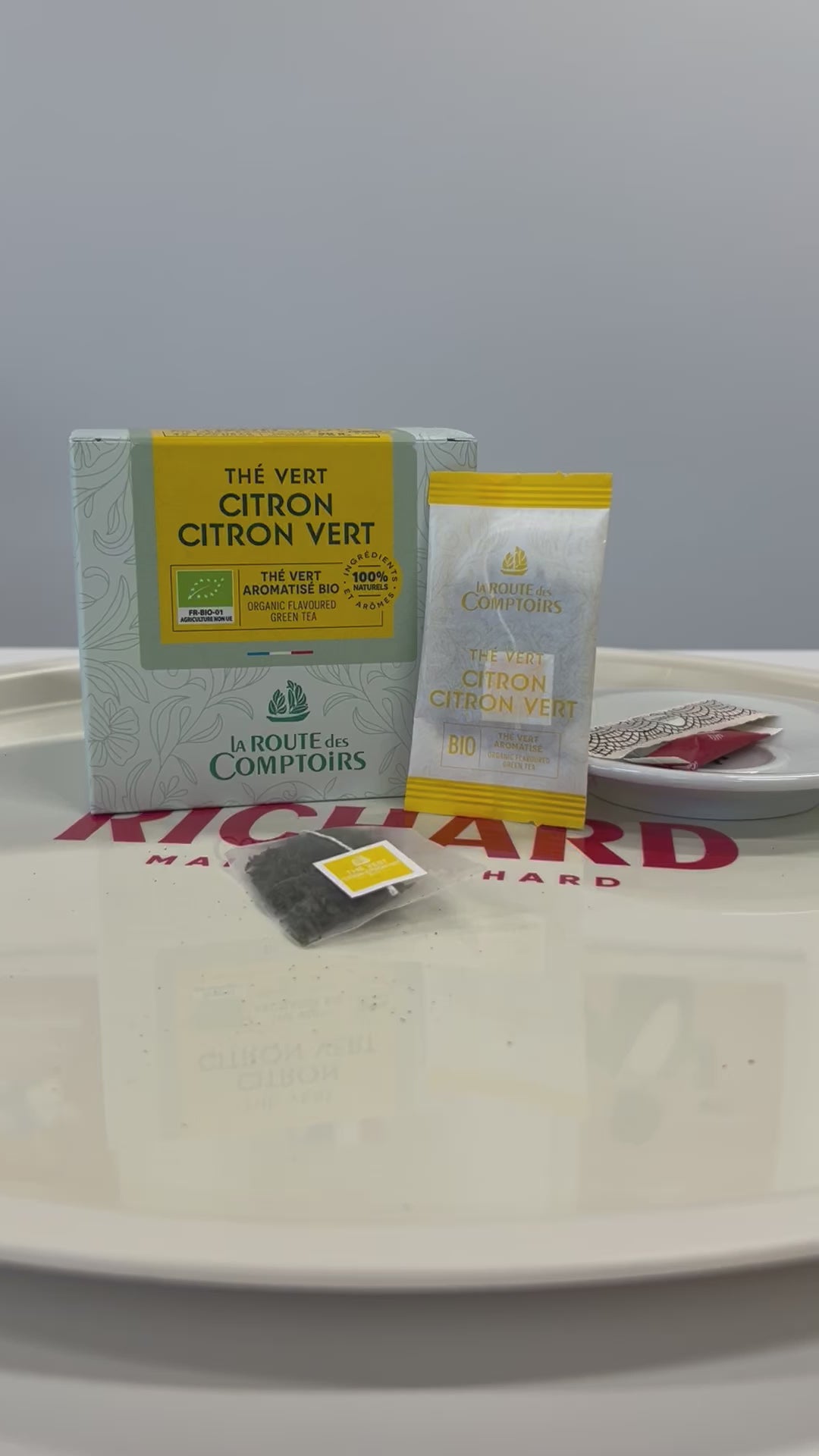 Organic Lemon-Lime Green Tea