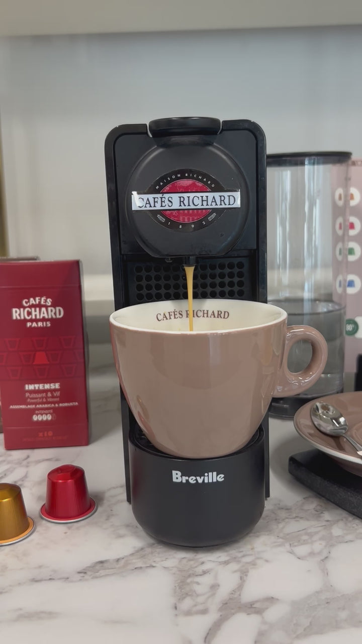 Cafes Richard Barista Cappuccino Cups with Saucers (Set of 6)