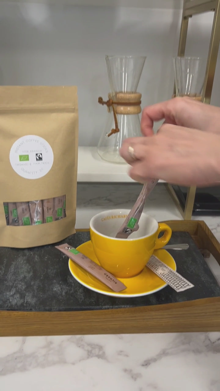 Cafes Richard Instant Coffee, Organic + Fair Trade, 200 packets