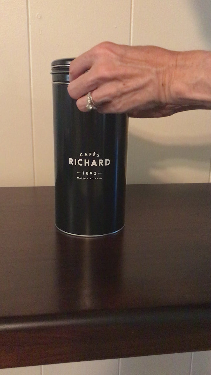 Cafes Richard Coffee Tin