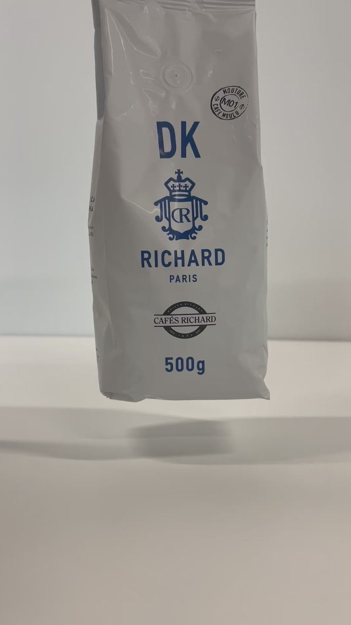 DK Richard Decaffeinated GROUND 1.1 pound (Back in stock ~June 20th)