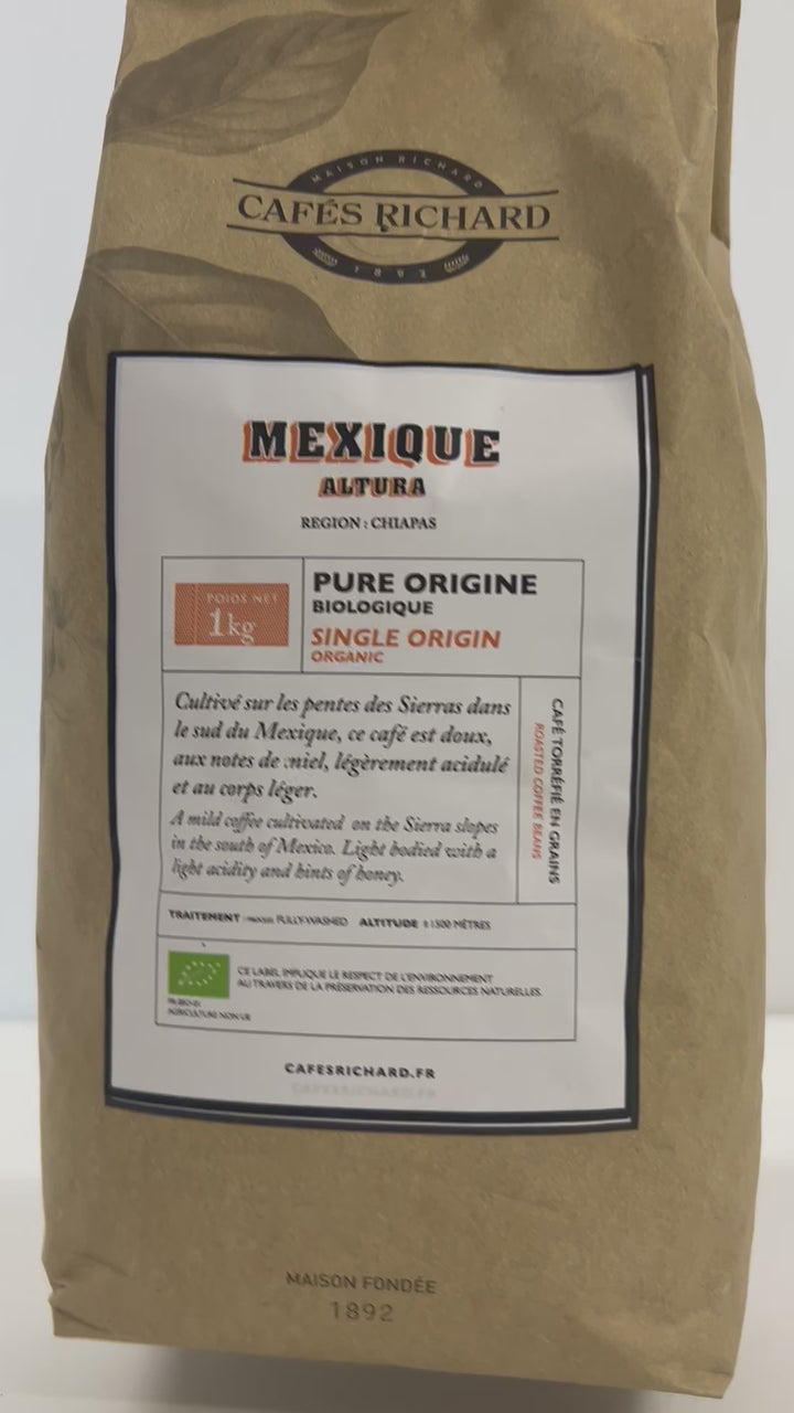 Organic Mexique Pure Origin Whole Bean