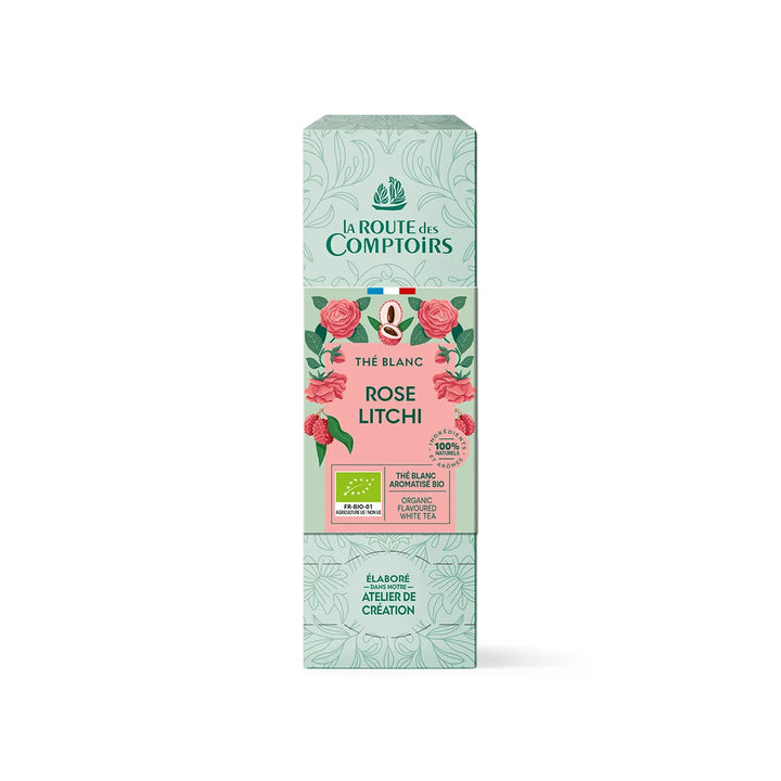 Organic White Tea with Rose and Lychee