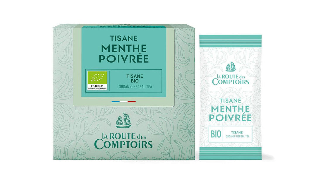 Organic Peppermint (Menthe Poivree) Herbal Tea