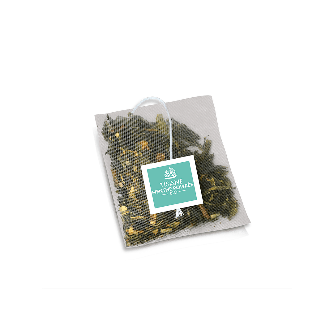 Organic Peppermint (Menthe Poivree) Herbal Tea