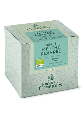 Organic Peppermint (Menthe Poivree) Herbal Tea