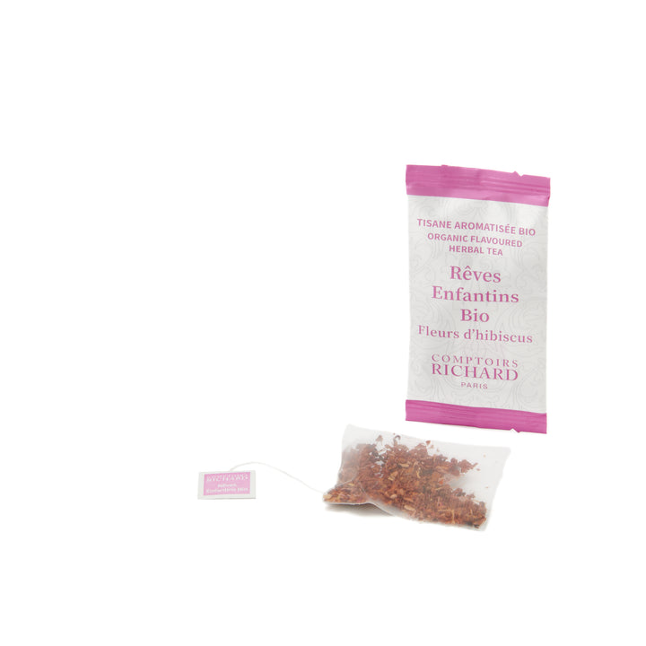 Organic Hibiscus Flowers (40 sachets)