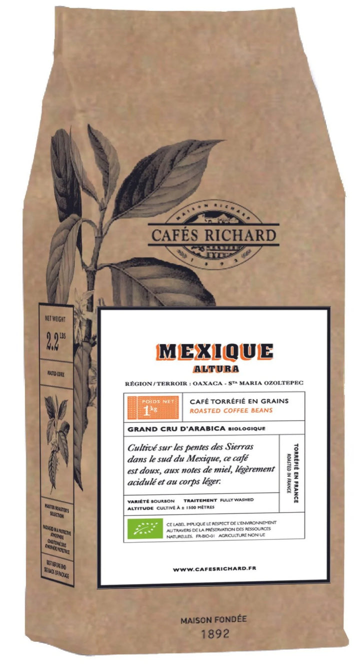 Organic Mexique Pure Origin Whole Bean