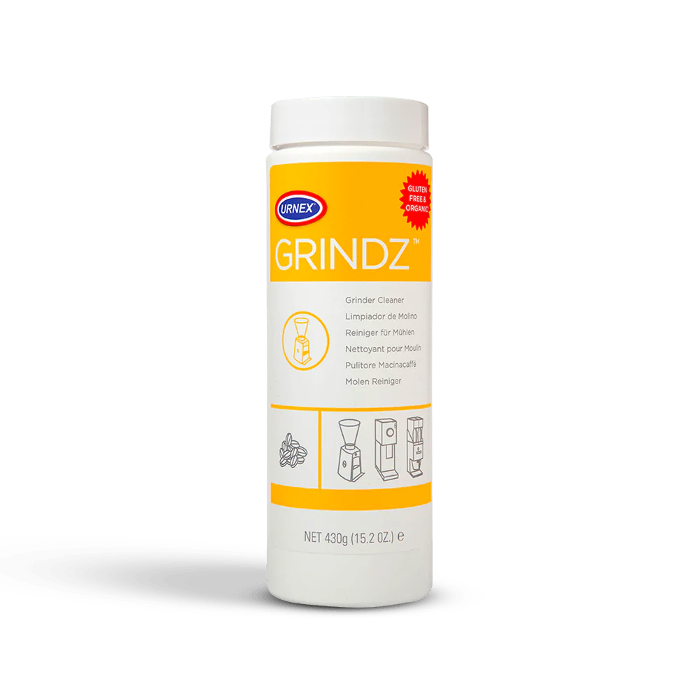 Grindz:  Urnex cleaning product for grinders